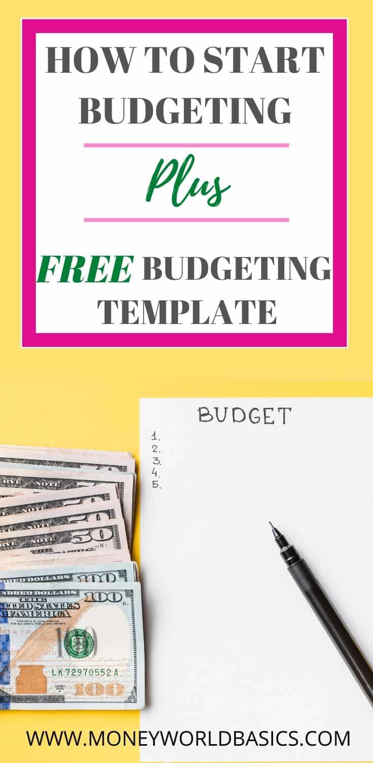 BUDGETING BASICS A BUDGET TEMPLATE FOR BEGINNERS intelligence overview